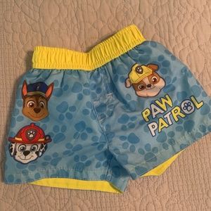 Baby boy Paw Patrol swim shorts